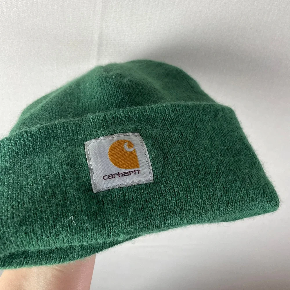 Carhartt A18 Knit Cuffed Beanie Hat North Woods Green‎ - Size OS